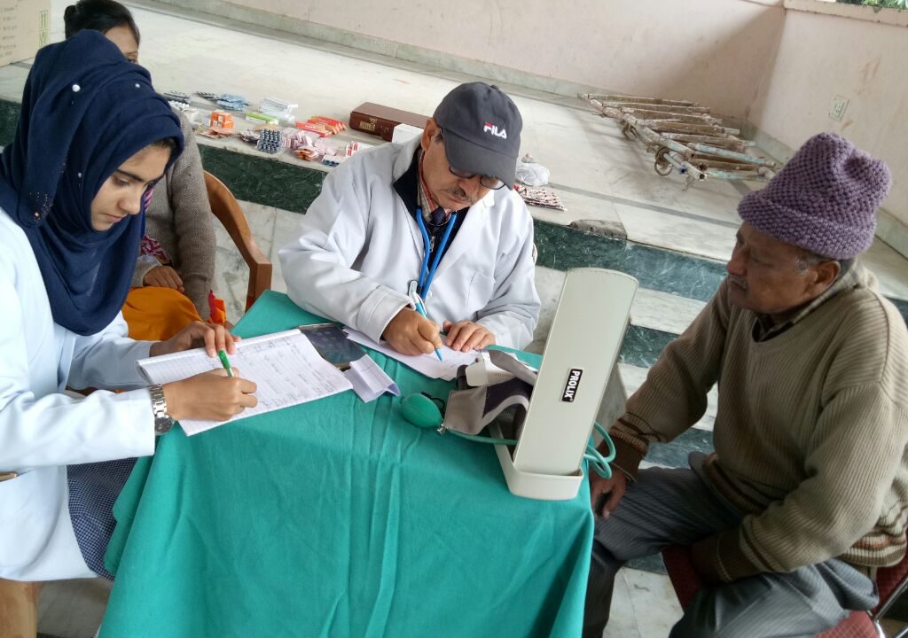 Heath Camp in Gautam Kund Chandrabani on the date of 07 December 2017